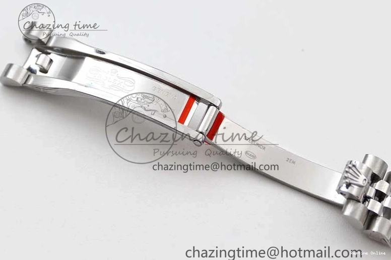 0403 ComfortFit Lady DateJust 28 SS TWF 1:1 Best Edition 904L Steel Pink Dial Roman Markers on President Bracelet NH 2183